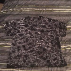 Black tie dye shirt